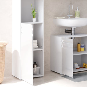 Vicco Mobile bagno alto Bianco 36.4 x 190.5 cm