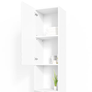 Vicco Mobile bagno alto Bianco 36.4 x 190.5 cm