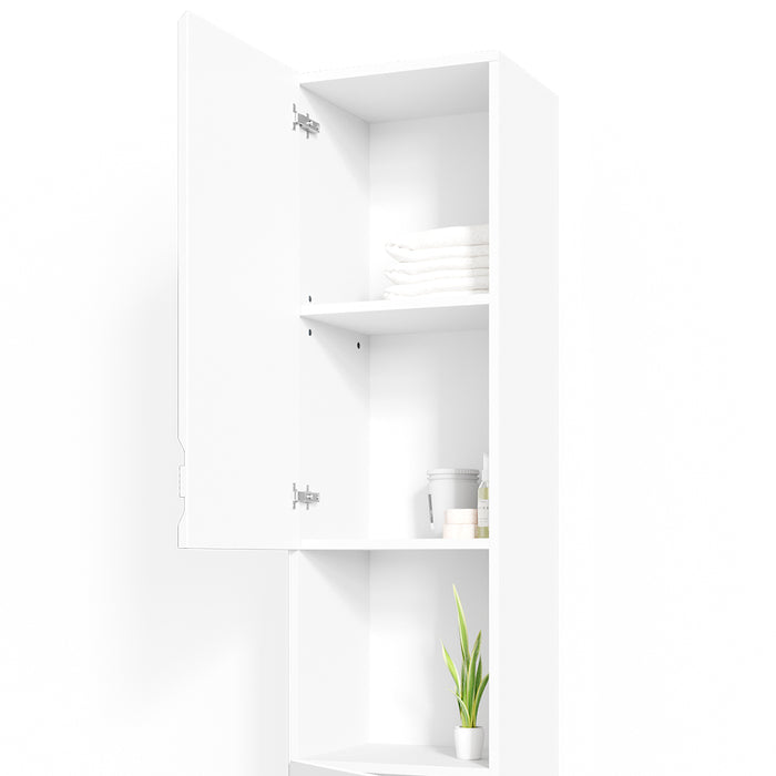 Vicco Mobile bagno alto Bianco 36.4 x 190.5 cm