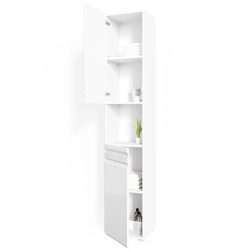 Vicco Mobile bagno alto Bianco 36.4 x 190.5 cm