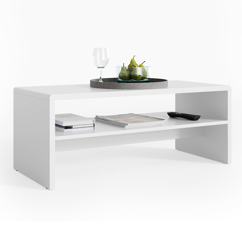 Vicco Tavolino da salotto Bianco 99.6 x 39.8 cm