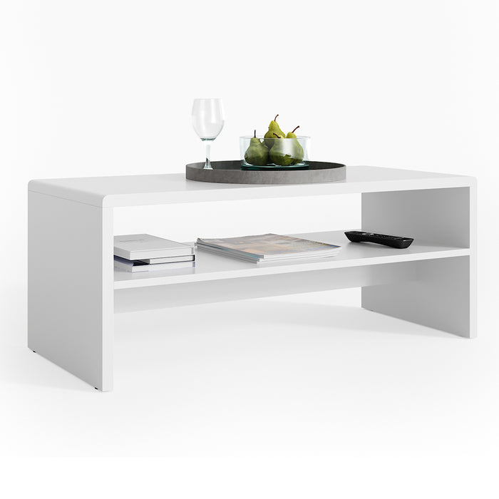 Vicco Tavolino da salotto Bianco 99.6 x 39.8 cm