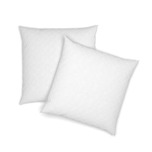 Vitalispa Cuscino per la testa Bianco 80 x 80 cm Set di 2