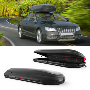 Rotenbach Box da tetto Nero 480 litri