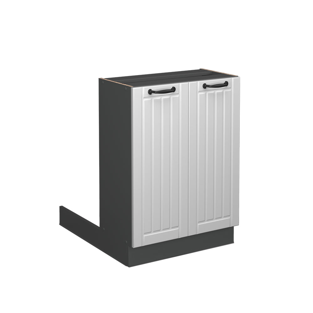 Vicco Isola cucina Bianco casa di campagna 60 cm senza piano di lavoro