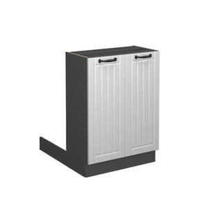 Vicco Isola cucina Bianco casa di campagna 60 cm senza piano di lavoro