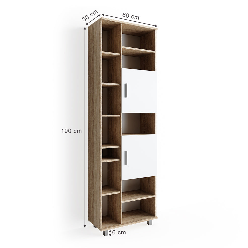 Vicco Mobile bagno alto Sonoma 30 x 190 cm