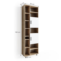 Vicco Mobile bagno alto Sonoma 30 x 190 cm