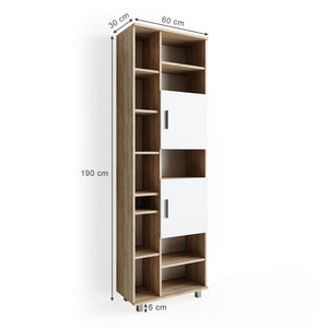 Vicco Mobile bagno alto Sonoma 30 x 190 cm