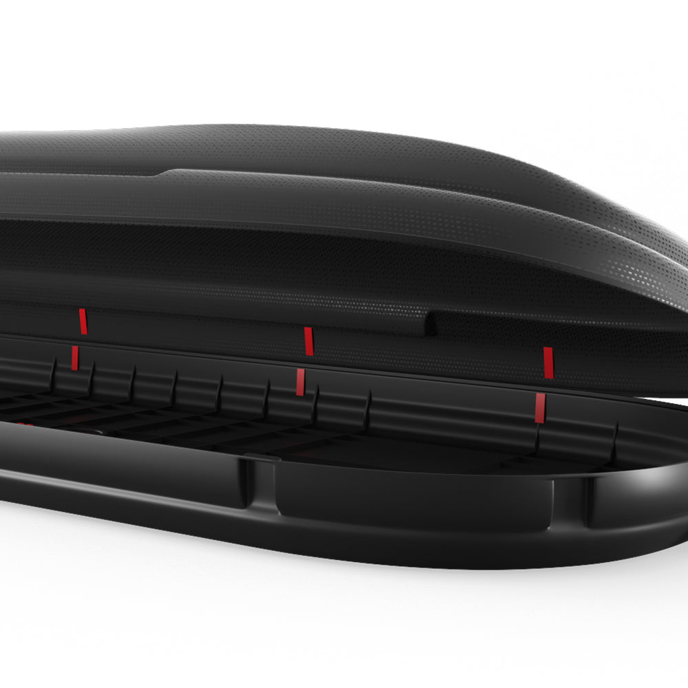 Rotenbach Box da tetto Nero 480 litri