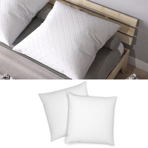 Vitalispa Cuscino per la testa Bianco 80 x 80 cm Set di 2