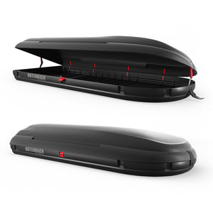 Rotenbach Box da tetto Nero 480 litri