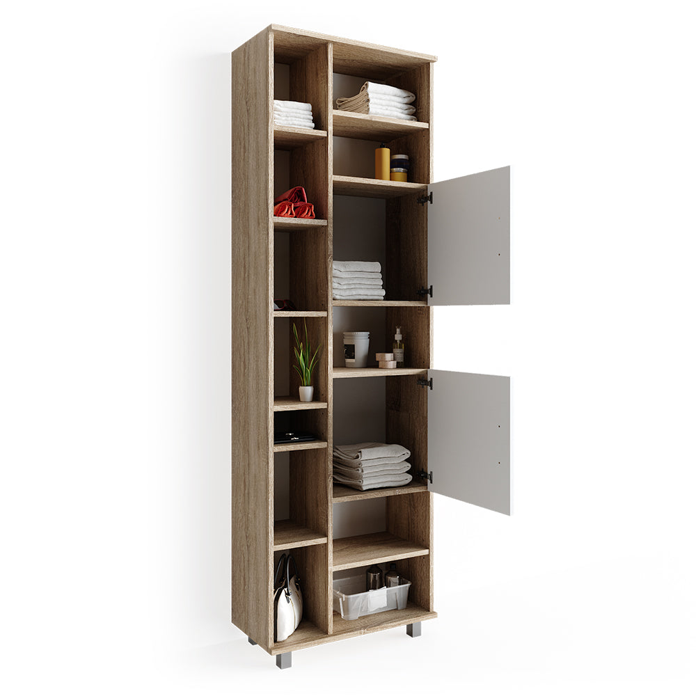 Vicco Mobile bagno alto Sonoma 30 x 190 cm