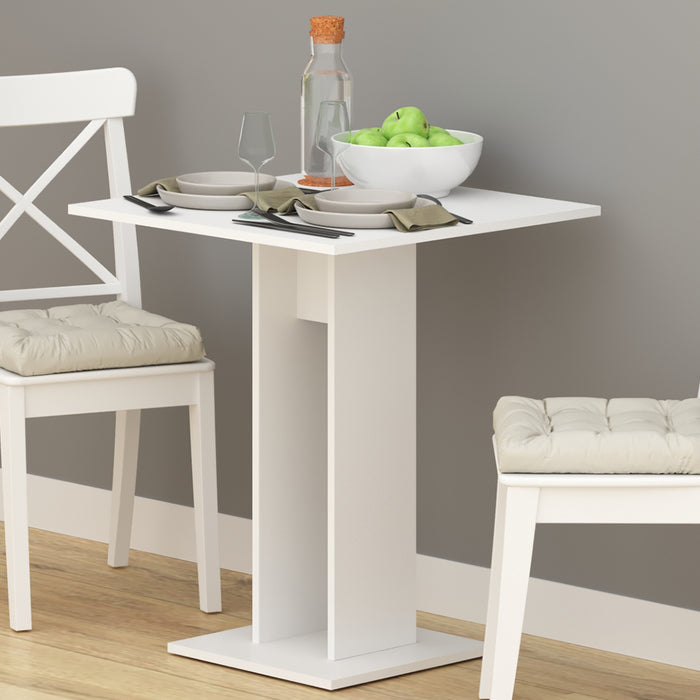Vicco Tavolo da pranzo Bianco 65 x 65 cm