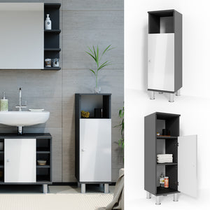 Vicco Mobiletto bagno Antracite 30 x 95 cm