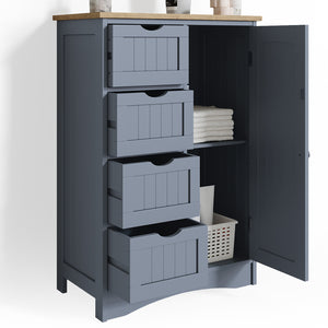 Vicco Cassettiera da bagno Grigio 55 x 81 cm