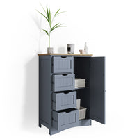 Vicco Cassettiera da bagno Grigio 55 x 81 cm