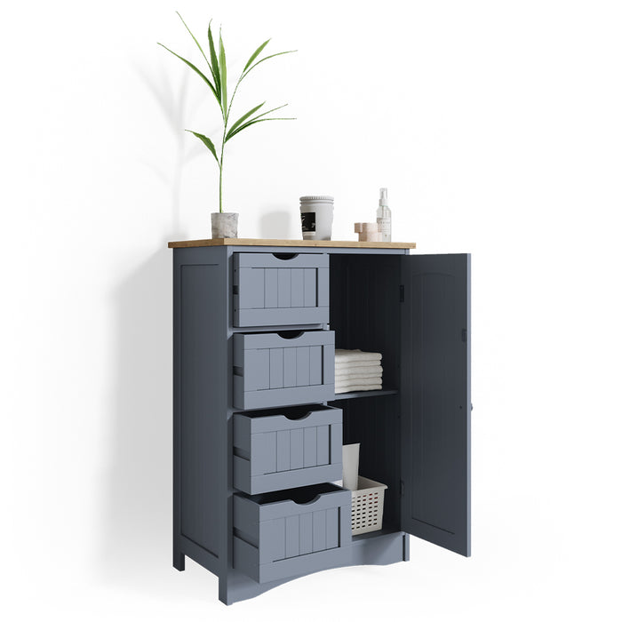 Vicco Cassettiera da bagno Grigio 55 x 81 cm