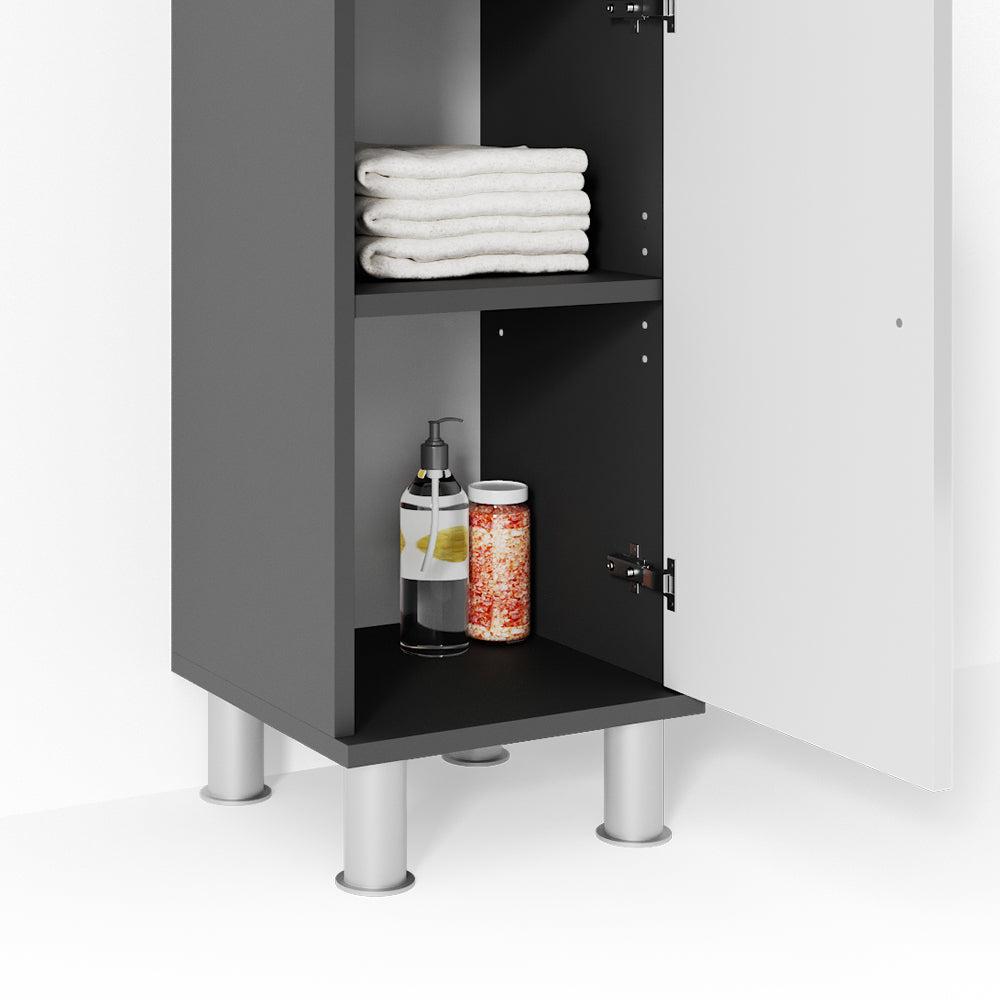 Vicco Mobiletto bagno Antracite 30 x 95 cm