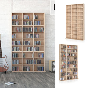 Vicco Scaffale porta cd Sonoma 102 x 178 cm