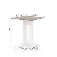 Vicco Tavolo da pranzo Sonoma 65 x 65 cm