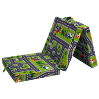 Vitalispa Materasso pieghevole Verde 190 x 70 cm