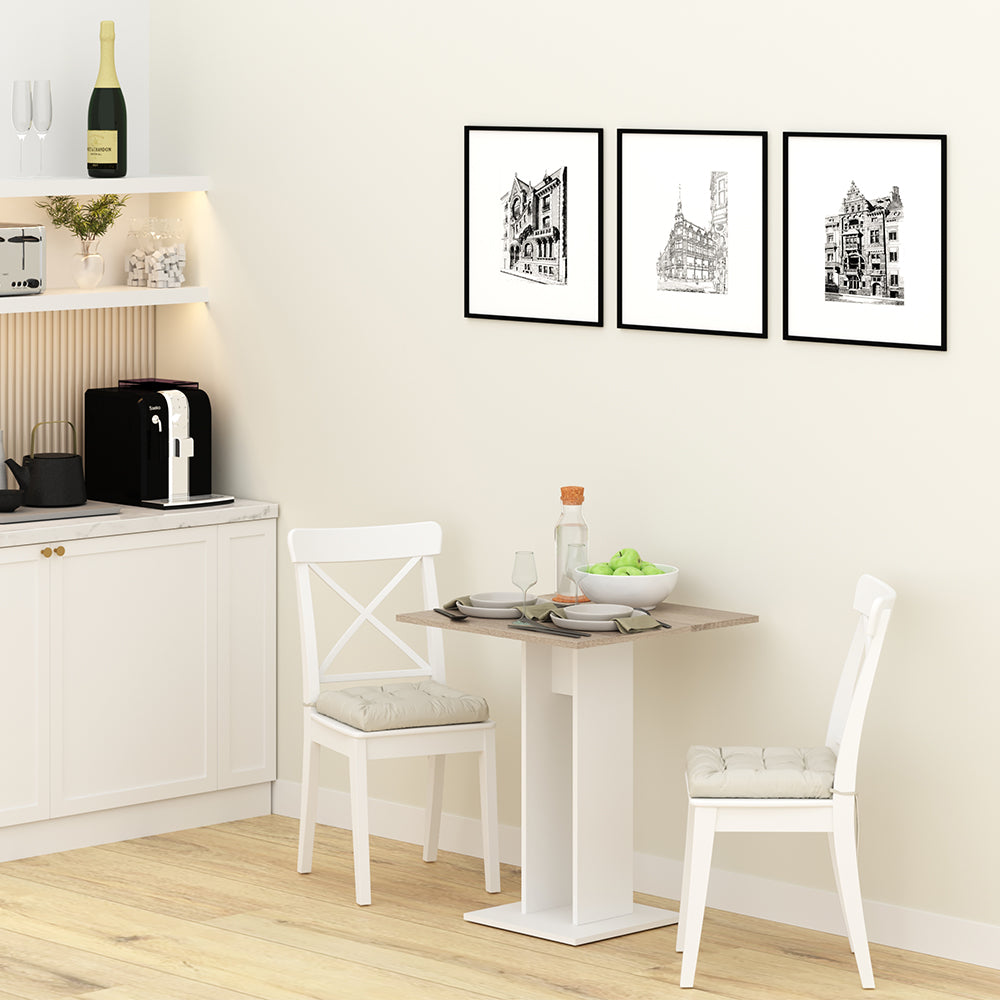 Vicco Tavolo da pranzo Sonoma 65 x 65 cm