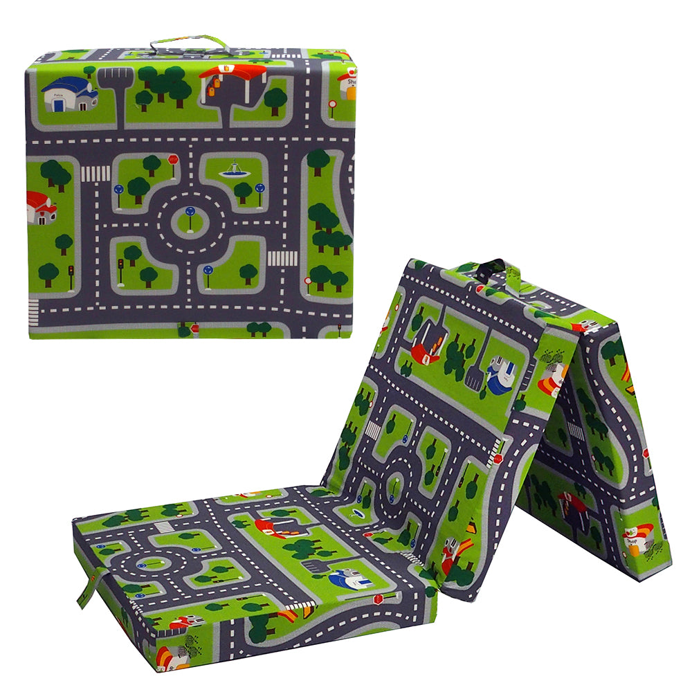 Vitalispa Materasso pieghevole Verde 190 x 70 cm