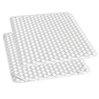 Vitalispa Сoprimaterasso Bianco 180 x 200 cm Lavabile fino a 60°C e adatto all'asciugatrice