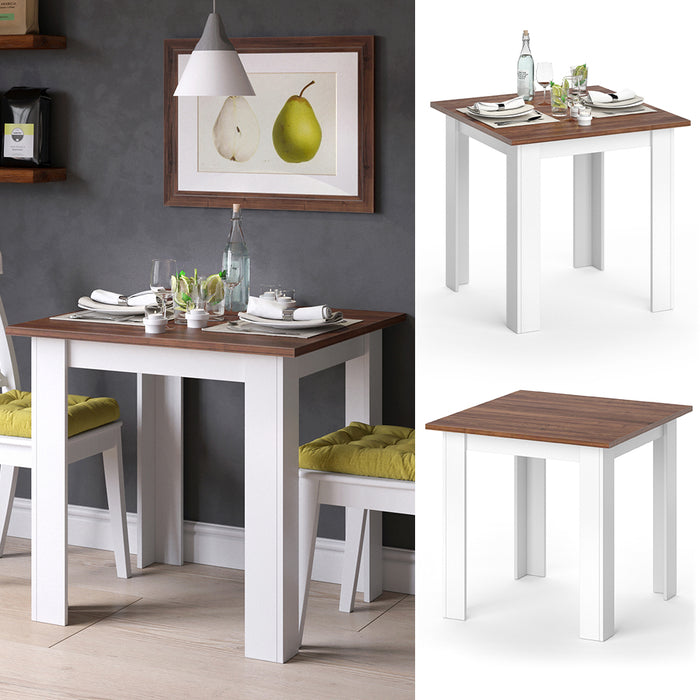 Vicco Tavolo da pranzo Noce 80 x 80 cm