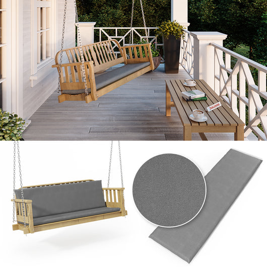 Vicco Coprisedile Grigio 140 cm