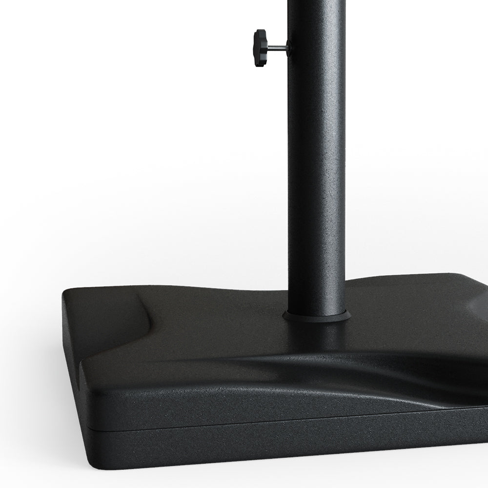 OK-Living Supporto per ombrellone Nero 42 x 42 cm