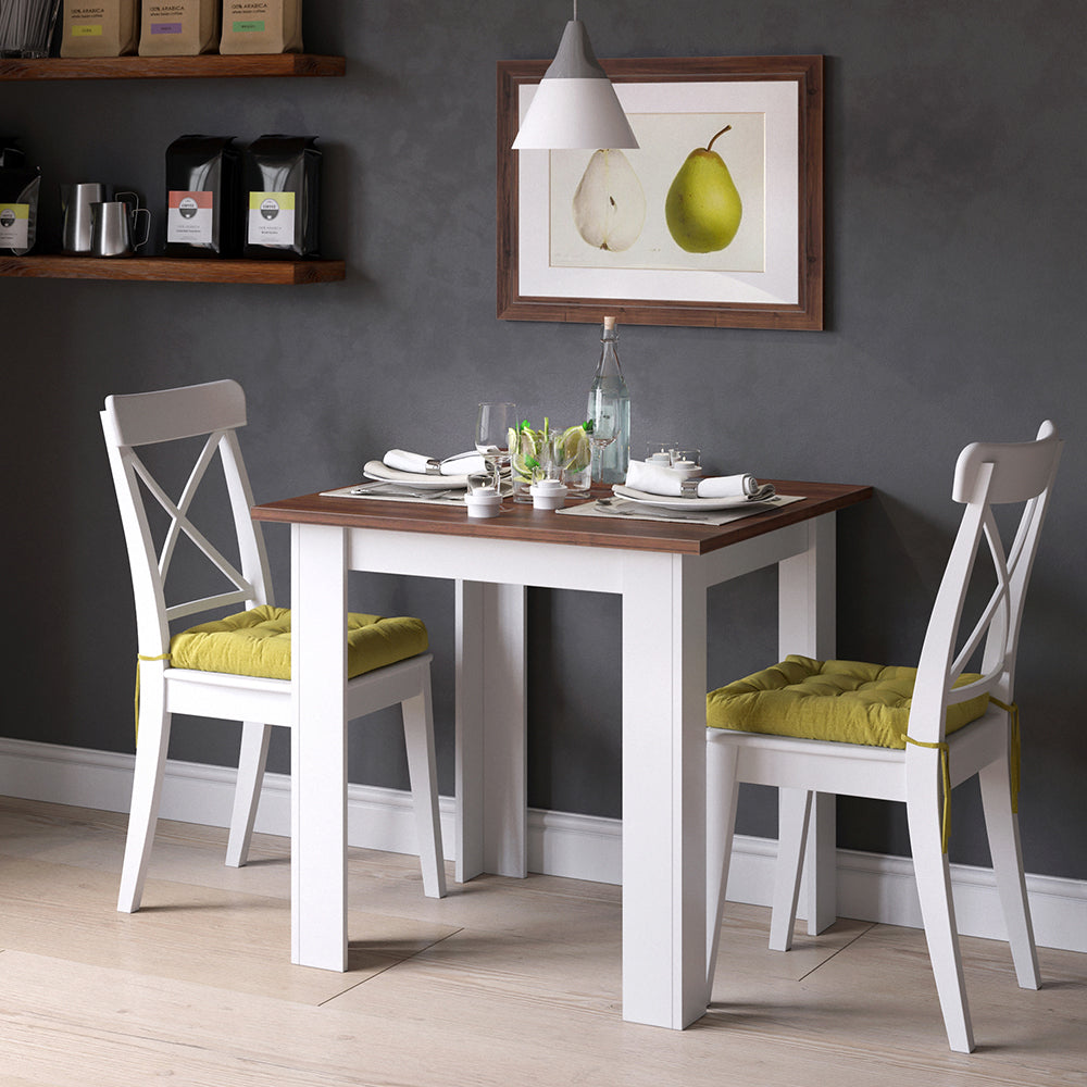 Vicco Tavolo da pranzo Noce 80 x 80 cm