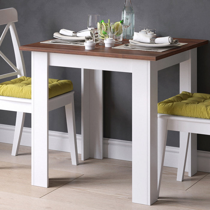 Vicco Tavolo da pranzo Noce 80 x 80 cm