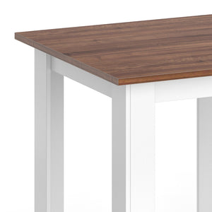 Vicco Tavolo da pranzo Noce 80 x 80 cm