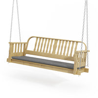 Vicco Coprisedile Grigio 140 cm