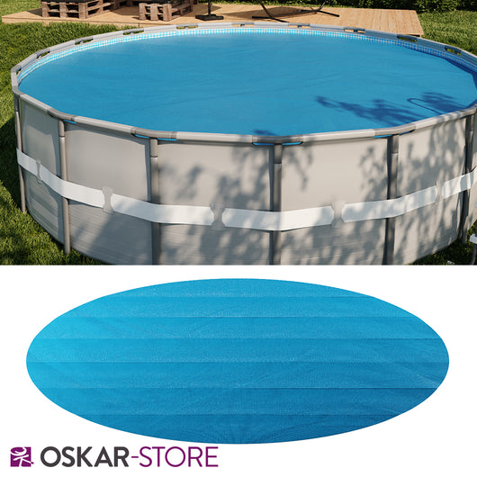 OK-Living Telo termico piscina Blu 549 cm