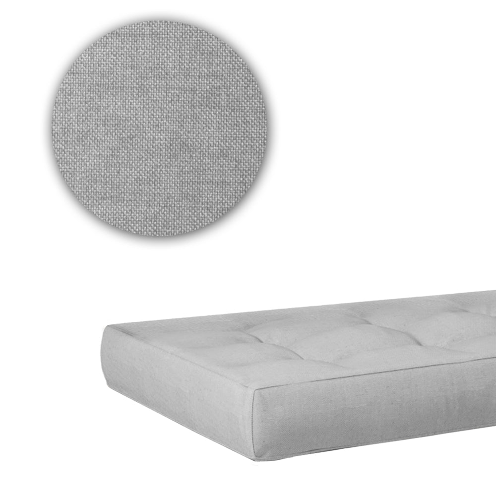 Vicco Set di cuscini per pallet Grigio 2 parti