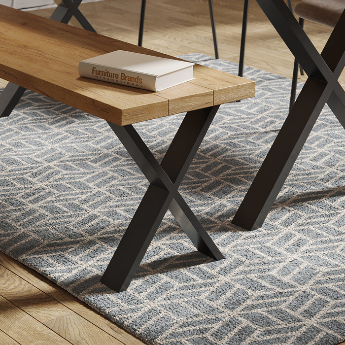 Vicco Gambe per tavolo Nero 40 x 42.1 cm Forma a X