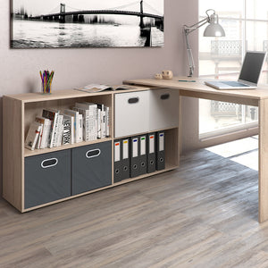 Vicco Scrivania angolare Sonoma 137 x 60 cm