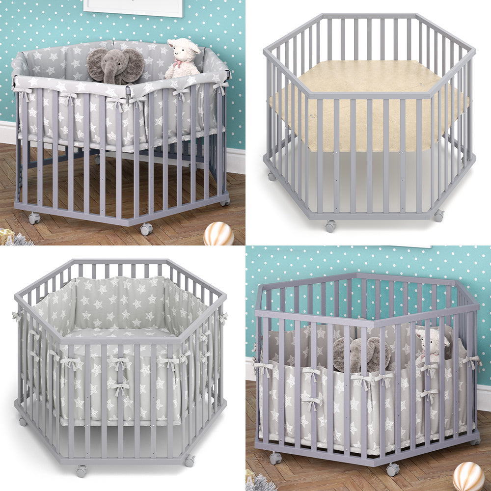 Vitalispa Box Grigio 128 x 110 cm 6 angoli