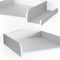 Vicco Piano fasciatoio Bianco 83.2 x 72 cm su lavatrice