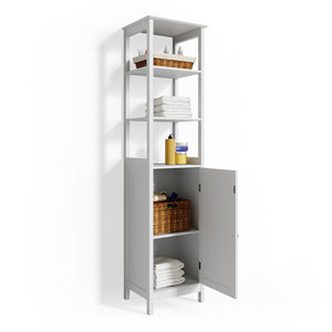 Vicco Mobile bagno alto Bianco 40 x 160 cm