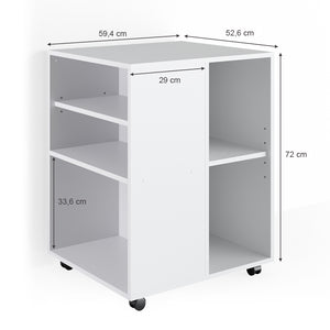 Vicco Contenitore per rotoli Bianco 52.6 x 59.4 cm