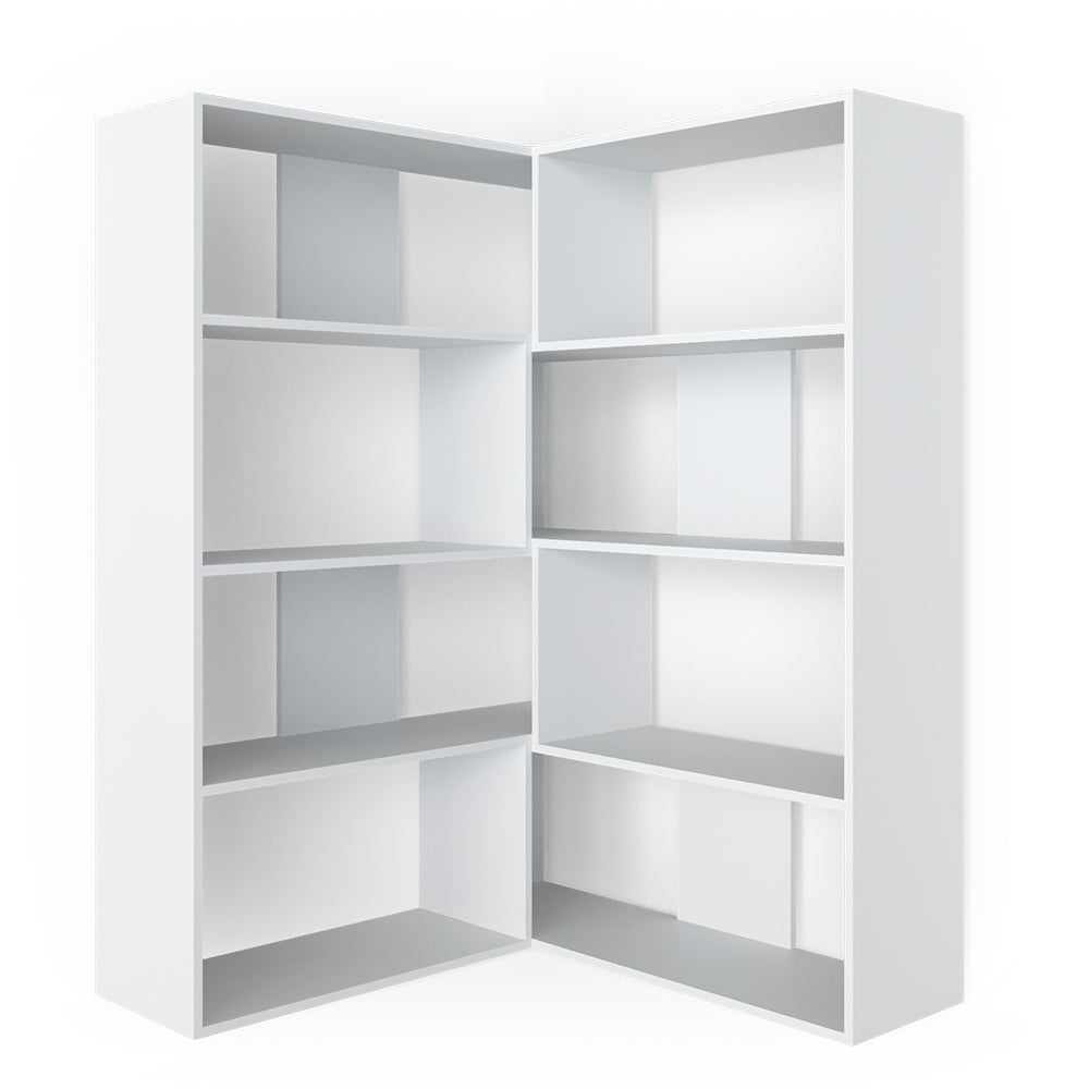 Vicco Scaffale angolare Bianco 170 x 142.4 cm