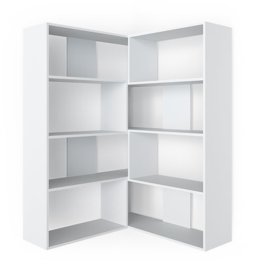 Vicco Scaffale angolare Bianco 170 x 142.4 cm