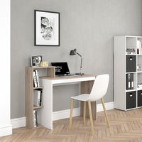 Vicco Scrivania con ripiani Sonoma 110 x 40 cm