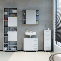 Vicco Mobile bagno alto Calcestruzzo 60 x 190 cm