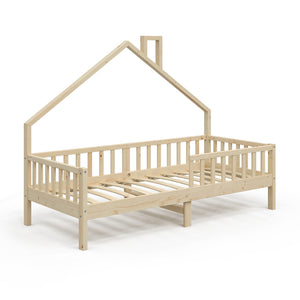 Vitalispa Letto da casa Legno naturale 90x200 cm