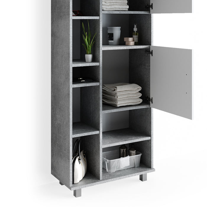 Vicco Mobile bagno alto Calcestruzzo 60 x 190 cm